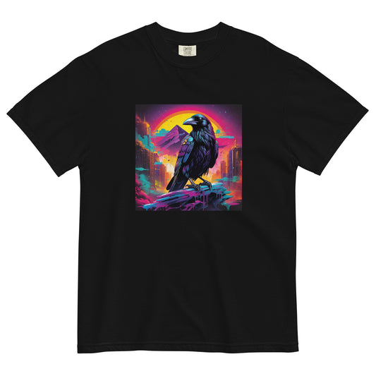 Synthwave - Unisex Black Graphic T-Shirt